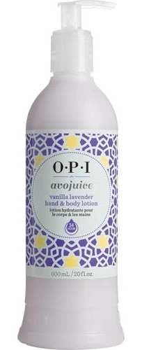 Лосьйон для рук та тіла Ваніль-Лаванда OPI Avojuice Lotion Hand and Body Vanilla-Lavender 600мл