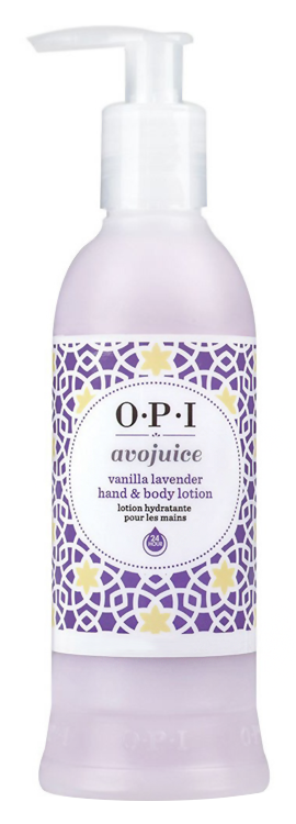 Лосьйон для рук та тіла Ваніль-Лаванда OPI Avojuice Lotion Hand and Body Vanilla-Lavender 250мл