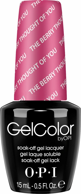 Гель-лак OPI GelColor The Berry Thought of You яскравий рожевий, емаль 15 мл