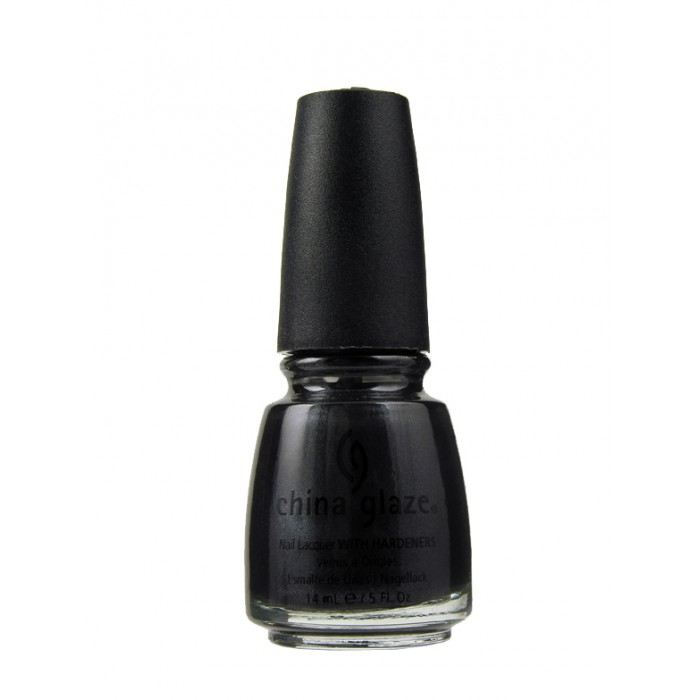 Лак China Glaze Black Diamond колір асфальту, перламутр 14 мл