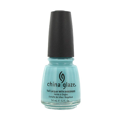 Лак China Glaze For Audrey блакитний, емаль 14 мл