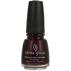 Лак China Glaze Short & Sassy бордовий, перламутр 14 мл
