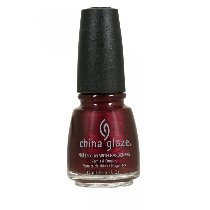 Лак China Glaze Thunderbird гнила вишня, перламутр 14 мл