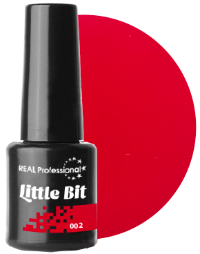 Гель-лак Real Professional Gel Polish №02 Little Bit 6мол вишневий, емаль