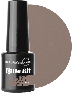 Гель-лак Real Professional Gel Polish №11 Little Bit 6мол кава з молоком, емаль