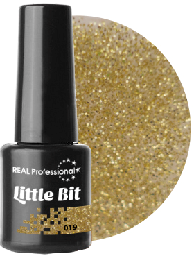 Гель-лак Real Professional Gel Polish №19 Little Bit 6мол з шиммером