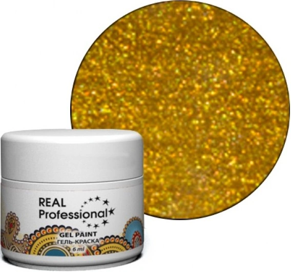 Real Professional Gel-Paint Golden sand (33.18) 6мл