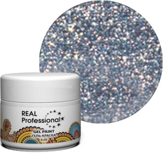 Real Professional Gel-Paint Silver frost (34.20) 6мл