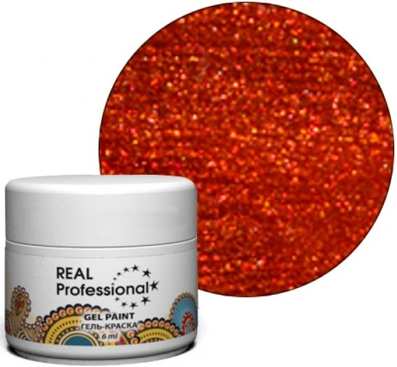 Real Professional Gel-Paint Forest chestnuts (34.22) 6мл