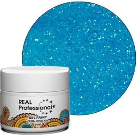 Real Professional Gel-Paint Blue Topaz (35.28) 6мл