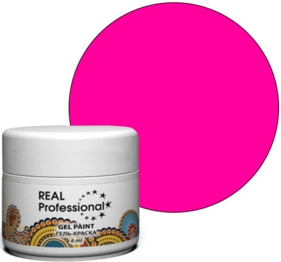 Real Professional Gel-Paint Luxury fuchsia (38.45) 6мл