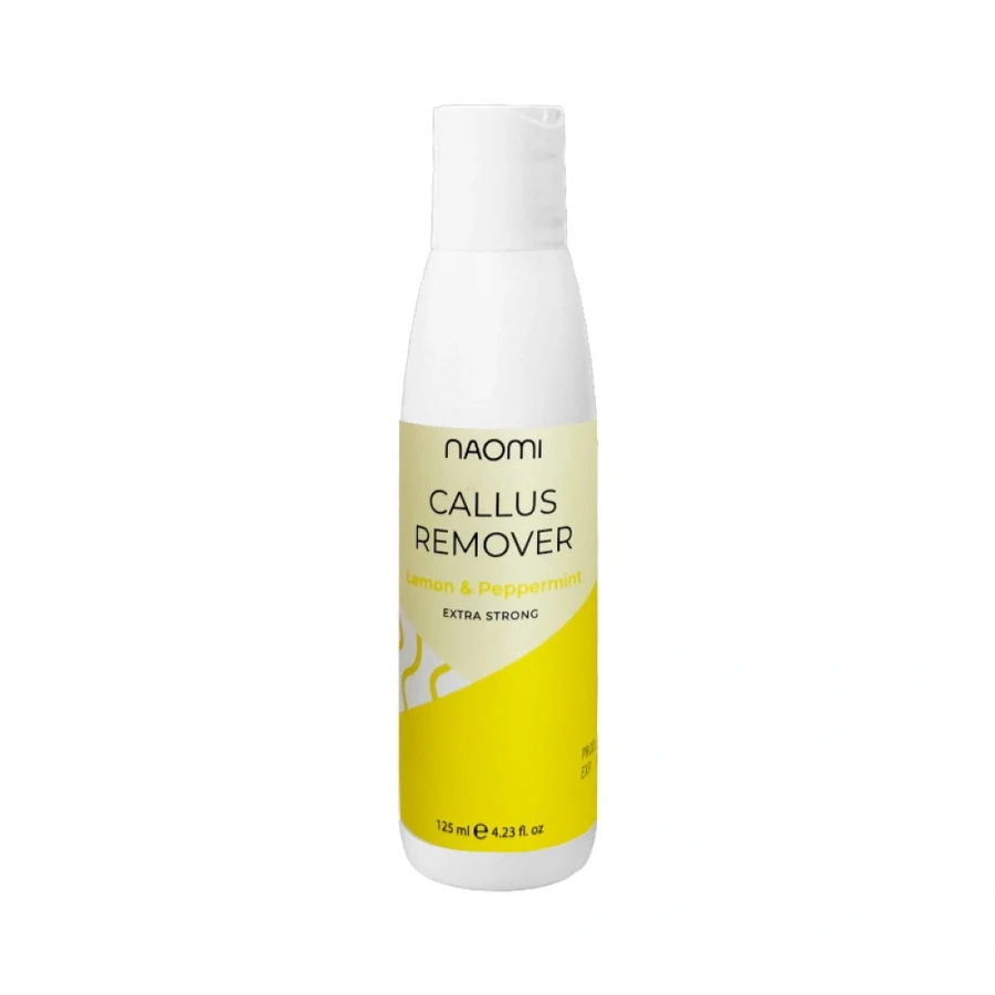 Кислотний пілінг для педикюру Naomi Callus Remover Extra Strong Lemon & Peppermint Лимон і перцева м'ята 125 мл