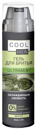 Гель для гоління 200мл Cool men Ultramint Shaving Gel 200мол