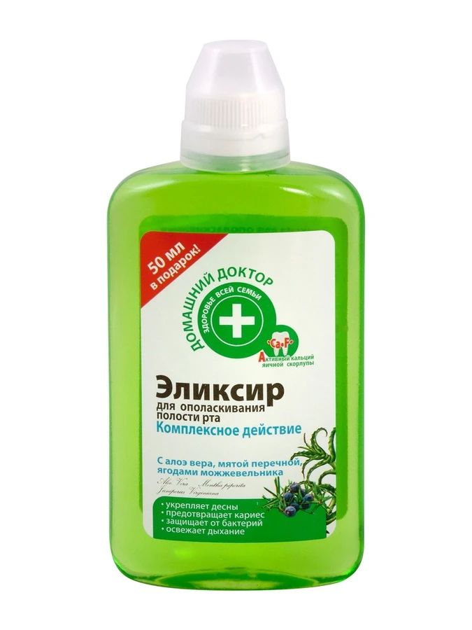 Еліксир для рота Комплексна дія Домашний Доктор (The Doctor) Oral Elixir Complex Action 300 мл