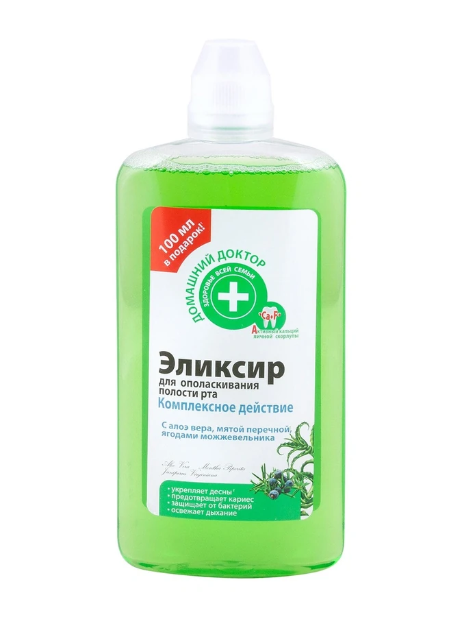 Еліксир для рота Комплексна дія Домашний Доктор (The Doctor) Oral Elixir Complex Action 500 мл