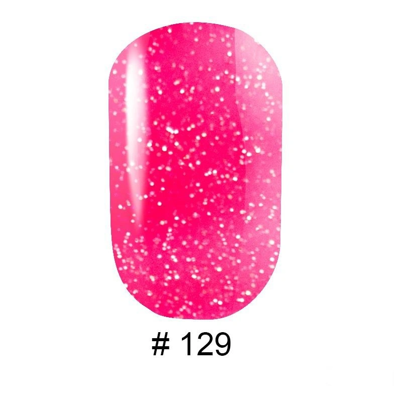 Гель-лак G.La color 129 G.La color насичений рожевий із шиммером 10 мл