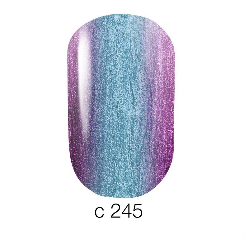 Гель-лак хамелеон Naomi Chameleon Gel Polish №245 пурпурово-синій із шиммером 6 мл