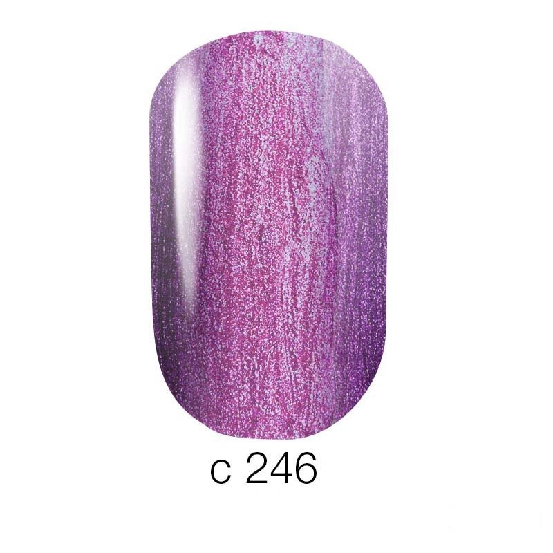 Гель-лак хамелеон Naomi Chameleon Gel Polish №246 бузковий з шиммером 6 мл
