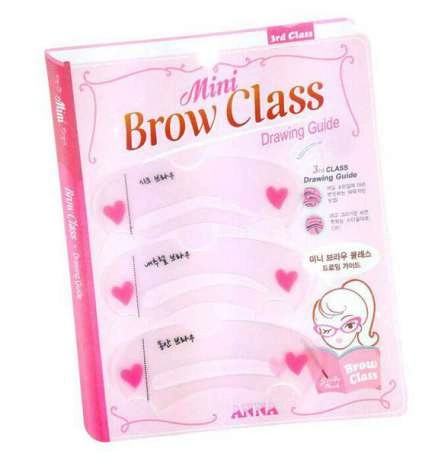Трафарет для фарбування брів YRE Stencil for eyebrows painting