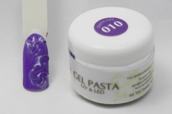 Гель-паста Trendy Nails Gel Paste №10 фіолетова 5г