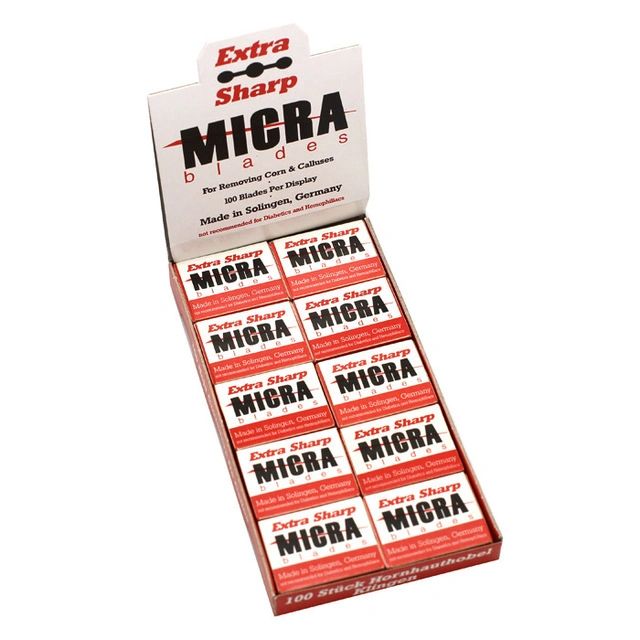 Лезо для педикюрного верстата YRE Micra Extra Sharp Blades 100 шт