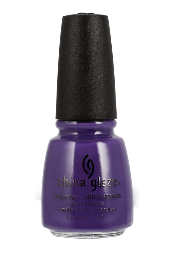 Лак China Glaze Grape Pop темно-фіолетовий, емаль 14 мл
