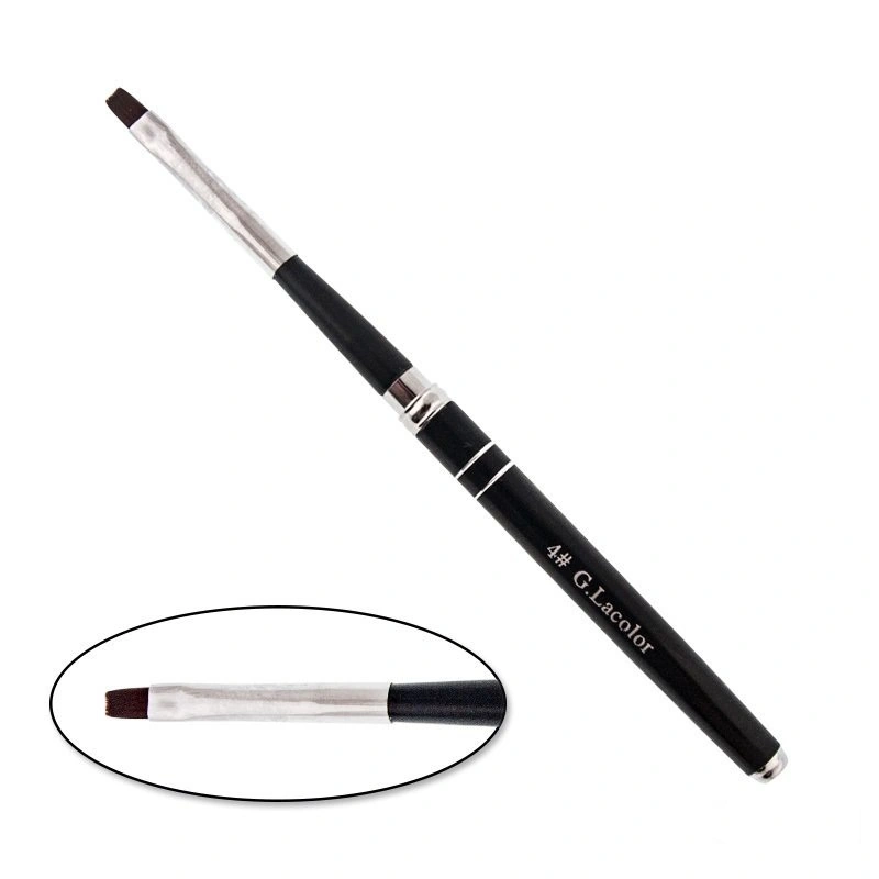 G.La color Brush to Build with Black Handle №4