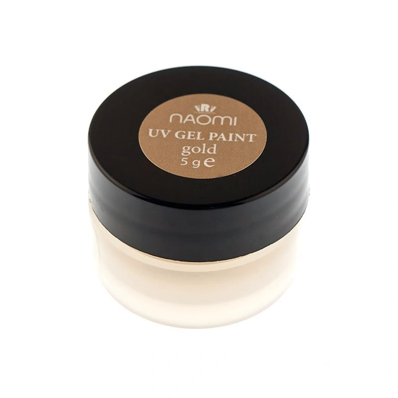 Гель-фарба Naomi Gold UV Gel Paint золотистий 5г