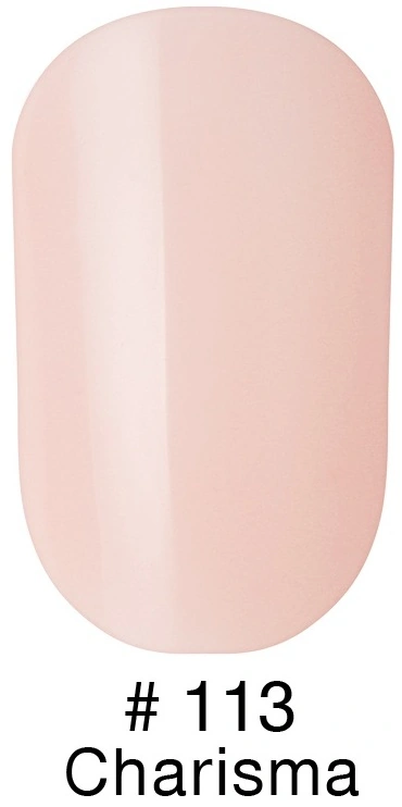 Гель-лак Naomi Gel Polish №113 Charisma прозорий рожево-перламутровий з легким свіченням 12 мл