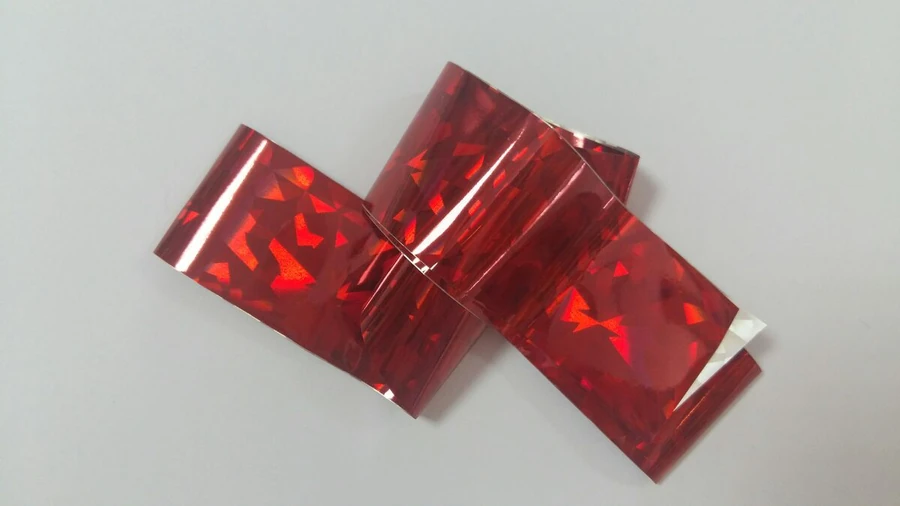 Фольга для лиття №04 Naomi Foil for Molding №04 Red Diamond червоні ромби