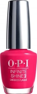 Лак OPI Infinite Shine Lacquer Running With The In-Finite Crowd насичений малиново-рожевий, емаль 15 мл