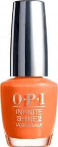 Лак OPI Infinite Shine Lacquer Endurance Race To The Finish морквяно-жовтогарячий, емаль 15 мл