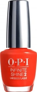 Лак OPI Infinite Shine Lacquer No Stopping Me Now морквяний, емаль 15 мл