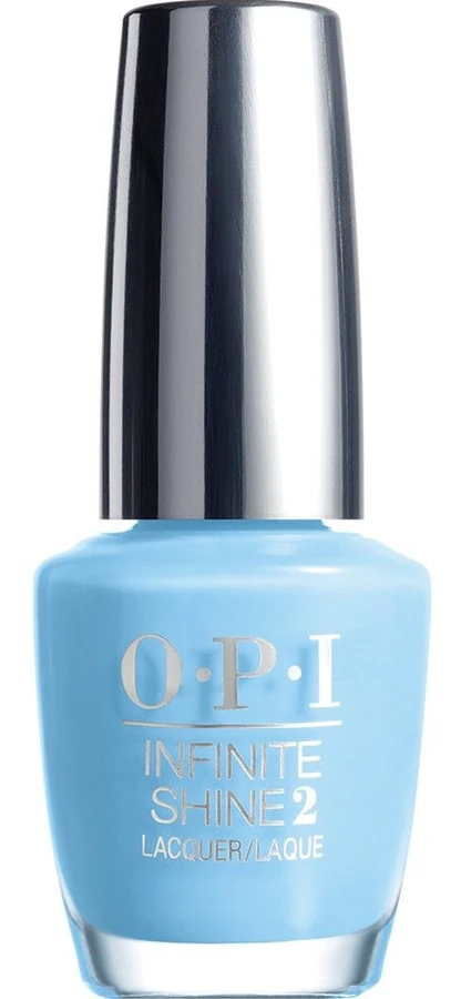 Лак OPI Infinite Shine Lacquer To Infinity & Blue-Yond небесно-блакитний, емаль 15 мл