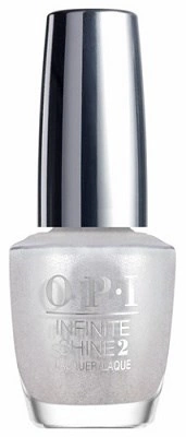 Лак OPI Infinite Shine Lacquer Go to Grayt Lengths світло-сріблястий з шиммером 15 мл