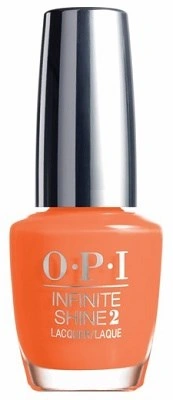Лак OPI Infinite Shine Lacquer The Sun Never Sets гарбузовий, емаль 15 мл