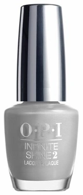 Лак OPI Infinite Shine Lacquer Silver On Ice сріблястий з шиммером 15 мл