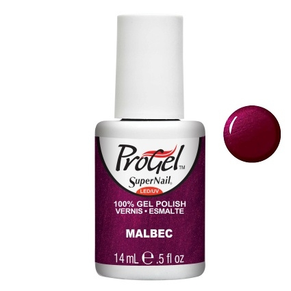 Гель-лак Super Nail ProGel Malbec темний бежево-рожевий, перламутр 14 мл
