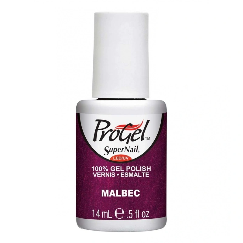 Гель-лак Super Nail ProGel Malbec темний бежево-рожевий, перламутр 14 мл