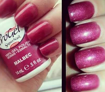 Гель-лак Super Nail ProGel Malbec темний бежево-рожевий, перламутр 14 мл