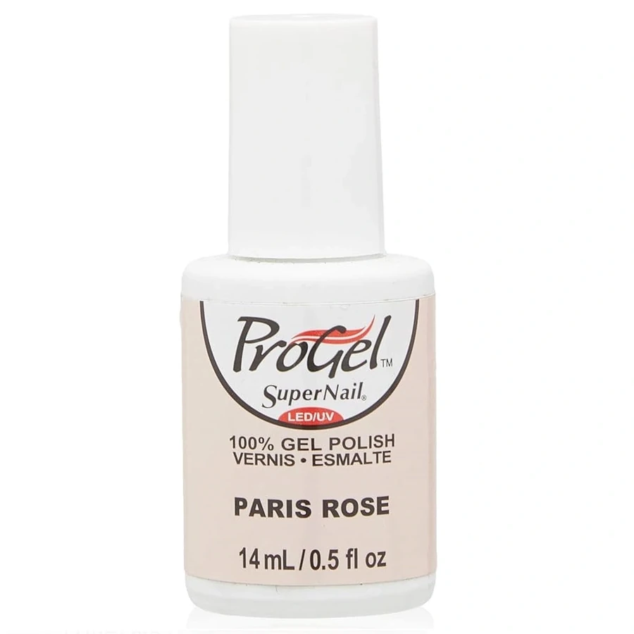 Гель-лак Паризька Троянда Super Nail ProGel Paris Rose напівпрозорий молочно-персиковий, емаль 14 мл