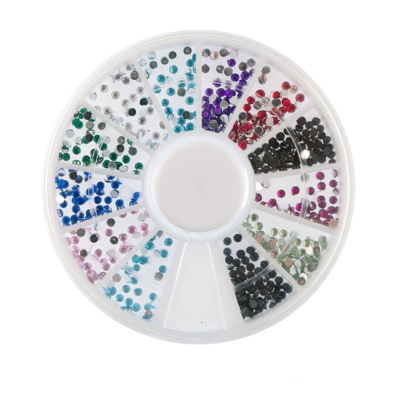 Стрази для нігтів кольорові YRE Rhinestone Carousel Color