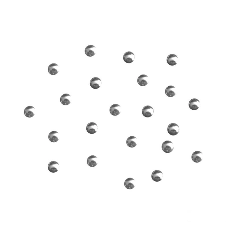 Стрази №34 Перли срібло 1,5 мм 100 шт Naomi Rhinestones №34