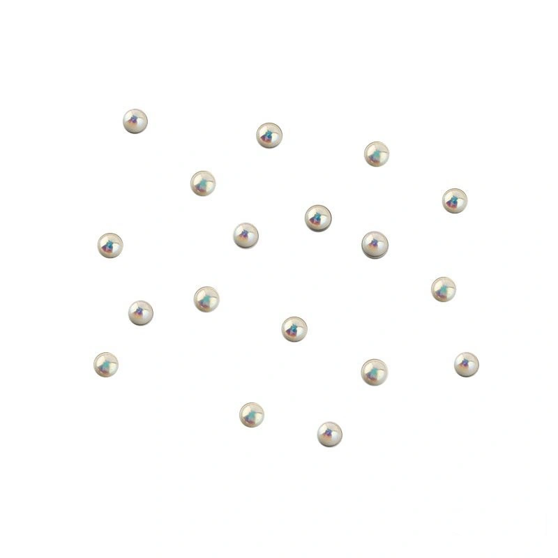 Стрази №36 перли білі прозорі 2 мм 50 шт Naomi Rhinestones №36