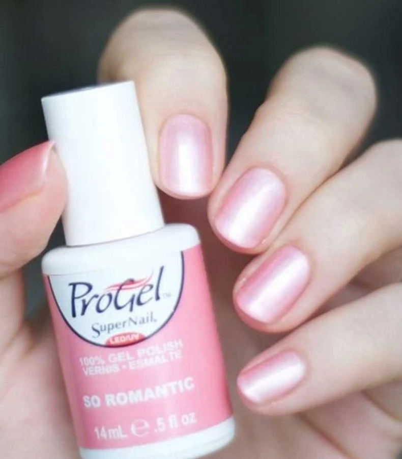 Гель-лак Дуже романтичний Super Nail ProGel So Romantic ніжно-рожевий, перламутр 14 мл