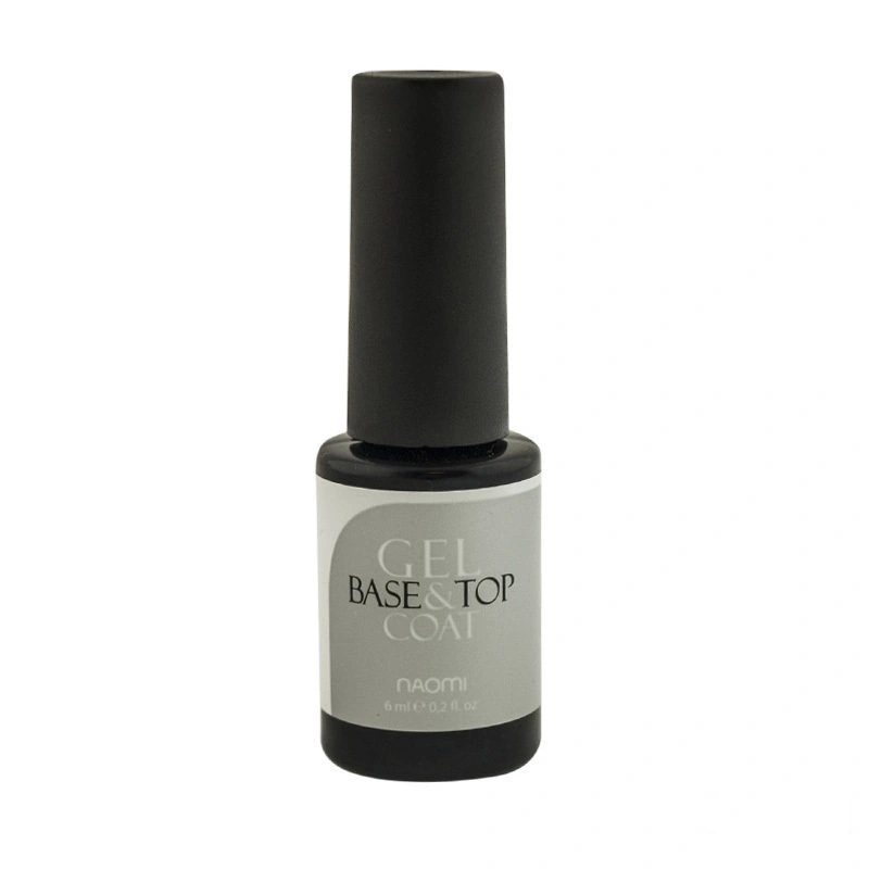 База+топ для гель-лаку 2в1 Naomi Gel Base & Top Сoat 6 мл