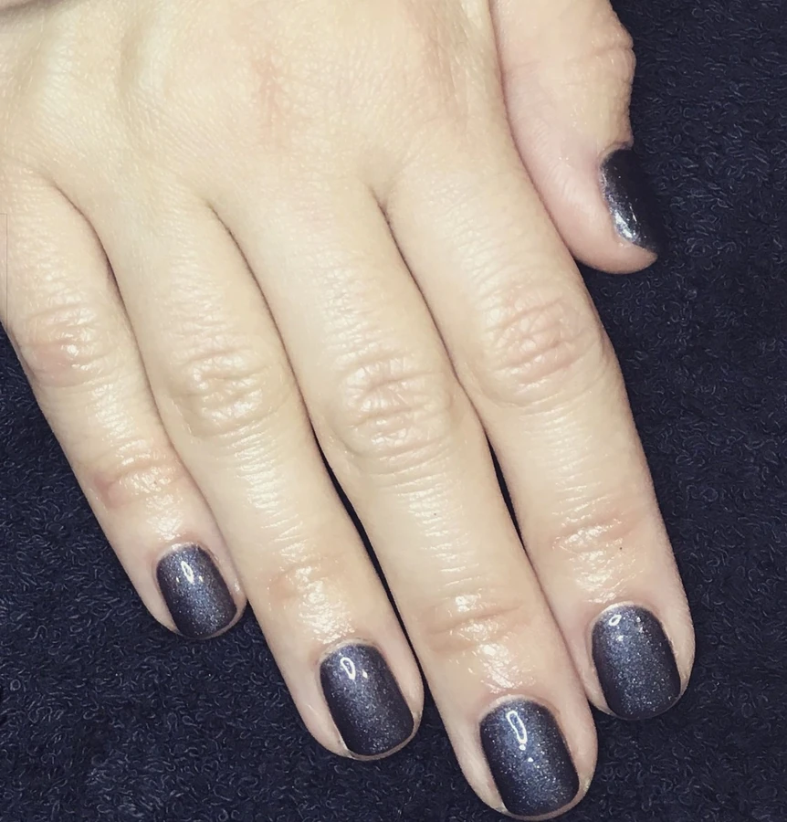 Гель-лак Сірий кадетський Super Nail ProGel Cadet Grey сірий із насиченим мікроблиском 14 мл