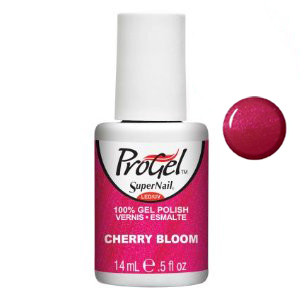 Гель-лак Super Nail ProGel Cherry Bloom малиновий з мікроблиском 14 мл