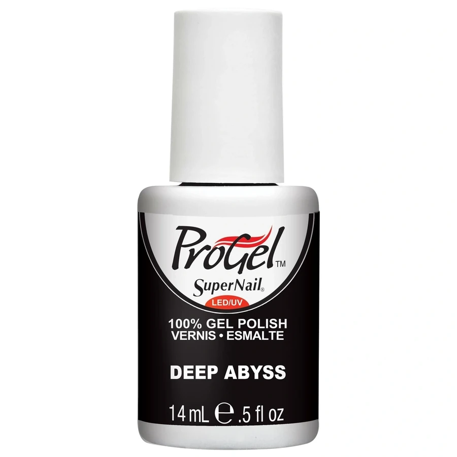 Гель-лак Безодня Super Nail ProGel Deep Abyss чорний, емаль 14 мл