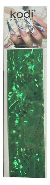 Перламутрова стрічка для акваріумного дизайну Kodi Pearl Feed for Aquarium Nail Design (malachite color) колір малахіт